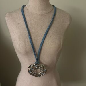 Silver Interlocking Necklace